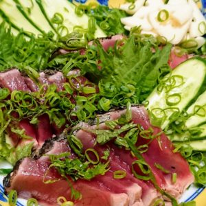 青葉萌え立つに、夏を先取り🍶🐟 日本酒 高知