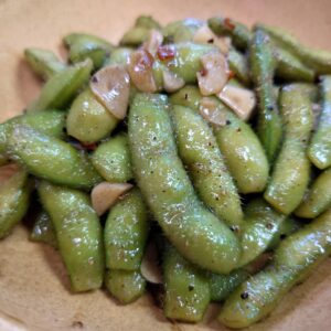 熟豆ペペロンチーノ🫛日本酒 高知 酒屋